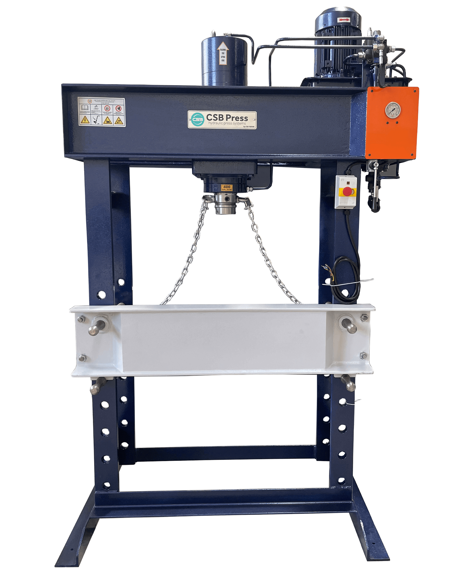 CSB Press Hydraulic Press Systems |  CSBPRES   Production Hydraulic Presses, Workshop Hydraulic Presses, Standard Type Workshop Hydraulic Presses, Bending Type Workshop Hydraulic Presses, Special Type Hydraulic Presses, Hose Crimping and Other Presses – Double Acting / Deep Drawing Hydraulic Presses – H Type | HD, Single Acting H Type Presses | H, Single Acting Column Type Presses | CO, Single Acting C Type Presses | CS, Single Acting C Type Presses | C, Double Acting / Deep Drawing C Type Presses | CD, Hot Presses / SMC Presses | HH, Hydraulic Portal Straightening Press | HP, H Type Hydraulic Press / Eco Model HDT | WSP-H, Workshop Type Press | WSP60, Workshop Type Press | WSP60, Workshop Type Press | WSP100, Workshop Type Press | WSP120, Workshop Type Press | WSP160, Workshop Type Press | WSP180, Workshop Type Press | WSP200, Workshop Type Press | WSP250, Workshop Type Press | WSP300, Workshop Type Press | WSP400, Workshop Type Press | WSP500, Manual Workshop Type Press | WSP20, Manual Workshop Type Press | WSP30, Workshop Type Press | WSP20, Workshop Type Press | WSP30, Workshop Type Press | WSPB, Special Type Presses, Hydraulic Hose Crimping Presses | CCP72, Hydraulic Hose Crimping Presses | CCP101, NC Controlled Hose Crimping Press | CSP103, Hydraulic Hose Crimping Presses | CCP39, Pipe Forming Machine | CPFM, Hydraulic Hose Cutting and Stripping Press | CKS, Trimming Press, Coil Cutting Press, Forklift Tire Dismounting-Mounting Press, Plate Press, Tire Baling Press, Recycling Machines, Tire Recycling, Recycling Baling Machines, CSB Press, High-Tonnage 2-Axis Servo Backgauge Press Brake