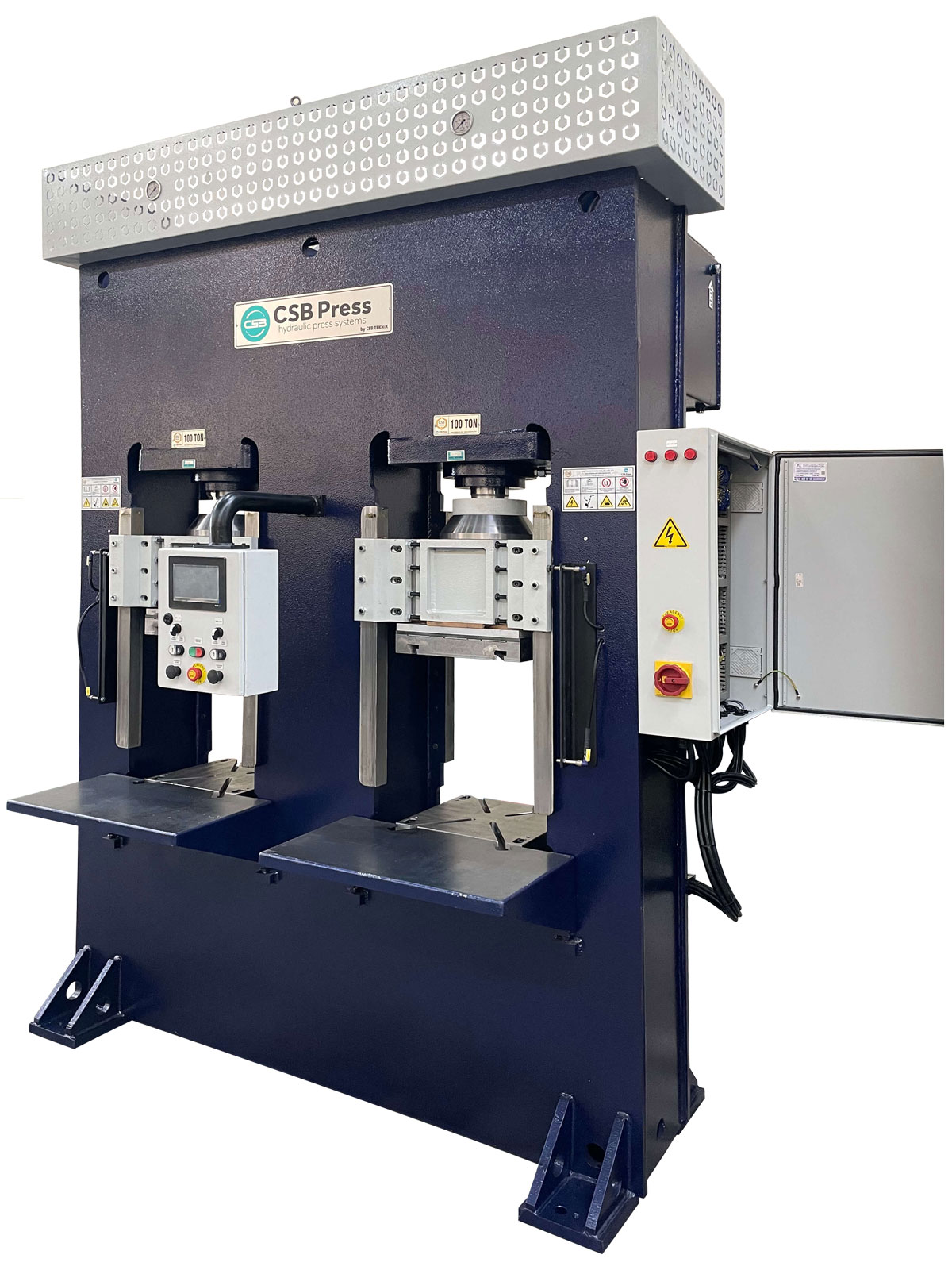  || CSB Press Hydraulic Press Systems | Production Presses, Workshop Presses, Workshop Standard Presses, Workshop Folding Presses, Special Type Presses, Hose Crimping and Other Presses - Double Acting / Lamination Presses - H Type | HD, Single Acting H Type Presses | H, Single Acting Column Type Presses | CO, C Type Single Acting Presses | CS, C Type Single Acting Presses | C, C Type Double Acting / Lamination Presses | CD, Hot Presses / Smc Presses | HH, Hydraulic Portal Straightening Press | HP, H Type Hydraulic Press / Eco Model Hdt | WSP-H, Workshop Press | WSP60, Workshop Press | WSP60, Workshop Press | WSP100, Workshop Press | WSP120, Workshop Press | WSP160, Workshop Press | WSP180, Workshop Press | WSP200, Workshop Press | WSP250, Workshop Press | WSP300, Workshop Press | WSP400, Workshop Press | WSP500, Workshop Press - Manual | WSP20, Workshop Press - Manual | WSP30, Workshop Press | WSP20, Workshop Press | WSP30, Workshop Press | WSPB, Special Type Presses, Hydraulic Hose Crimping Presses | CCP72, Hydraulic Hose Crimping Presses | CCP101, NC Controlled Hose Crimping Press | CSP103, Hydraulic Hose Crimping Presses | CCP39, Pipe Forming Machine | CPFM, Hydraulic Hose Cutting and Stripping Press | CKS, Trim Press, Coil Cutting Press, Forklift Tire Removing-Installing Press, Plate Stamping Press